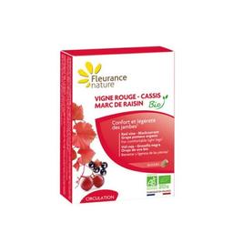 VIGNE ROUGE - CASSIS - MARC DE RAISIN BIO