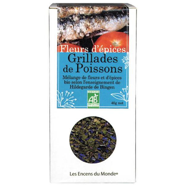 Fleurs d'épices Grillades de poissons 25g