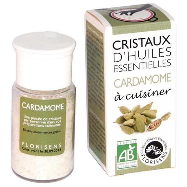 Cristaux d'Huiles Ess. Bio Cardamome 20g