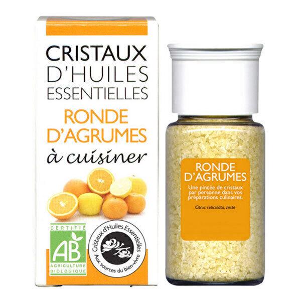 Cristaux d'Huiles Ess. Bio Ronde d'Agrumes 20g