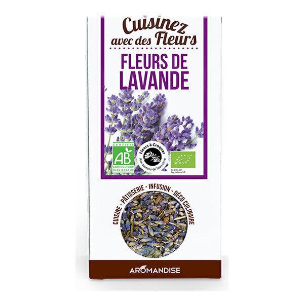 Fleurs à croquer fleurs de lavande 40g