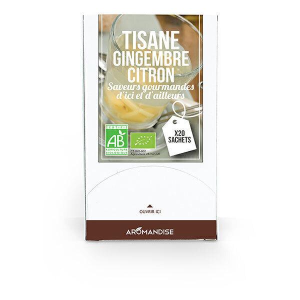 Tisane Citron Gingembre Bio 20 sachets