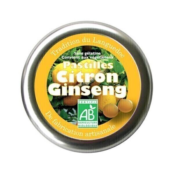 Pastilles Citron Ginseng 45g