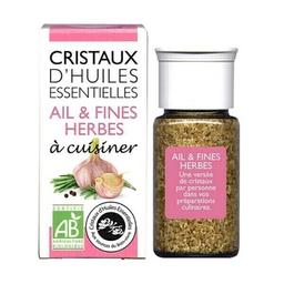 Cristaux D'Huiles Essentielles Ail Et Fines Herbes 18g