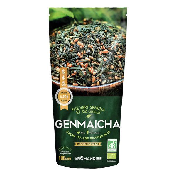 Thé vert sencha et riz Genmaicha 100g