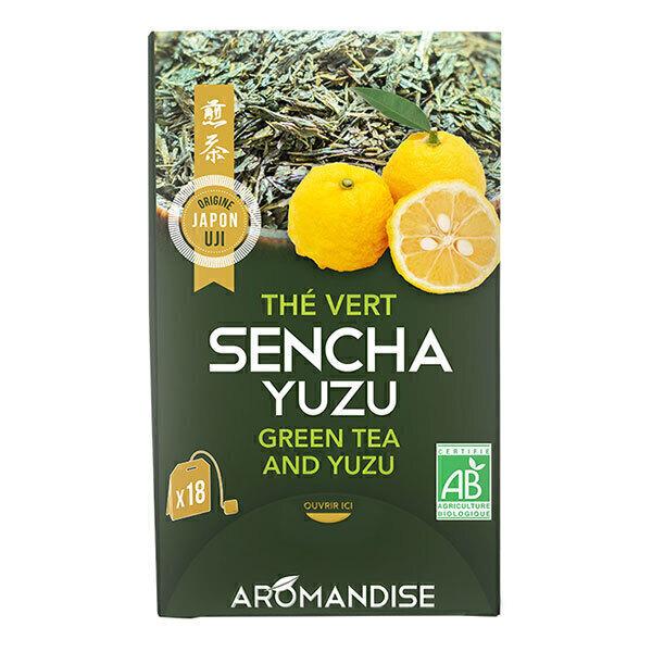 Thé vert Sencha yuzu x18 infusettes