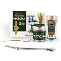 Coffret Découverte de la cérémonie du thé Matcha + paille inox