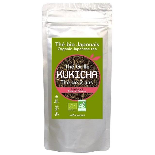 Sachet de thé biologique japonais Kukicha 80 g