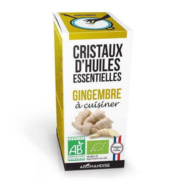 Cristaux d'huiles essentielles - Gingembre 10 g