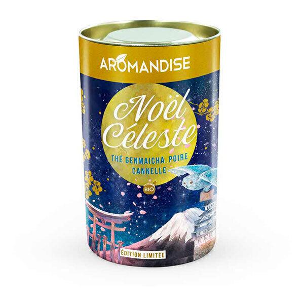 Thé Noël Celeste Genmaicha Poire Cannelle 80g