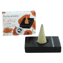 Porte-encens zen en pierre Kaku-nacre