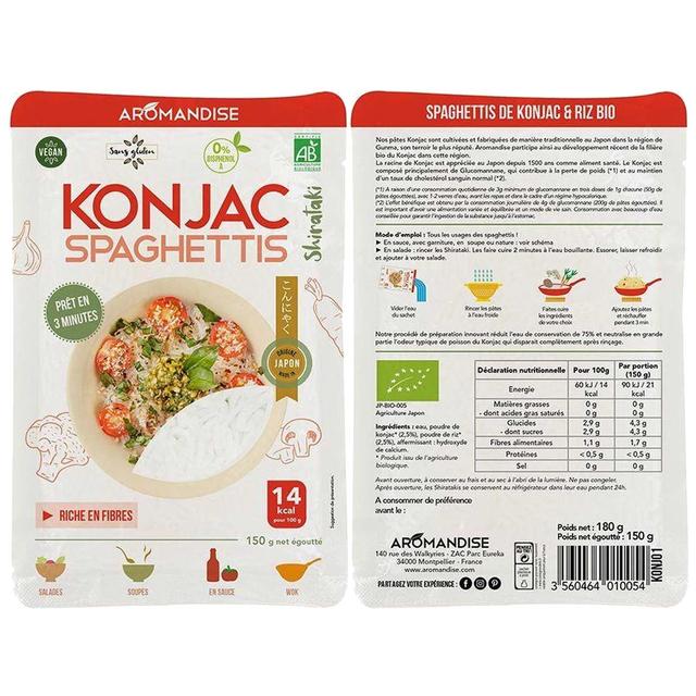 Spaghetti de Konjac 300 g