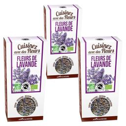 Fleurs comestibles bio - Fleurs de Lavande 120 g