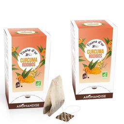 Tisane bio au Curcuma et Rooibos 36 sachets