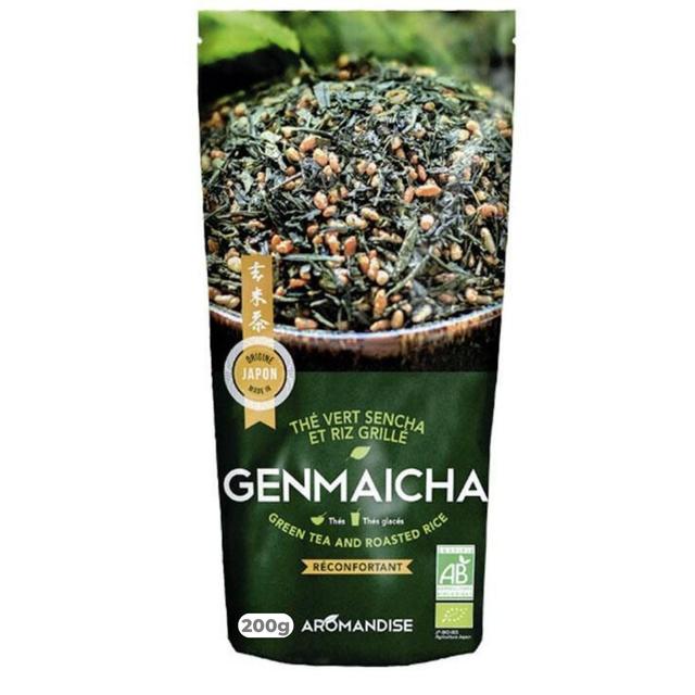 Thé vert Bio et riz complet Genmaicha 200 g