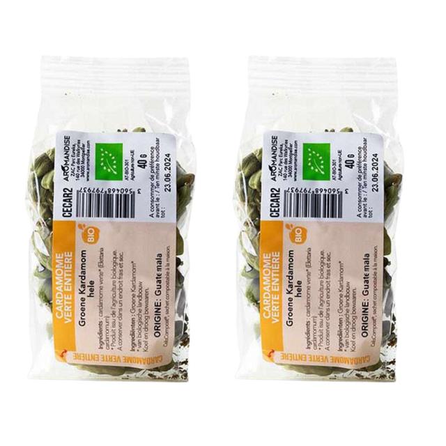 Cardamome verte entière bio 80 g