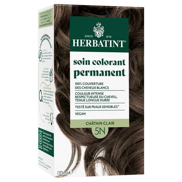 Coloration permanent naturel 5N Châtain clair 170ml