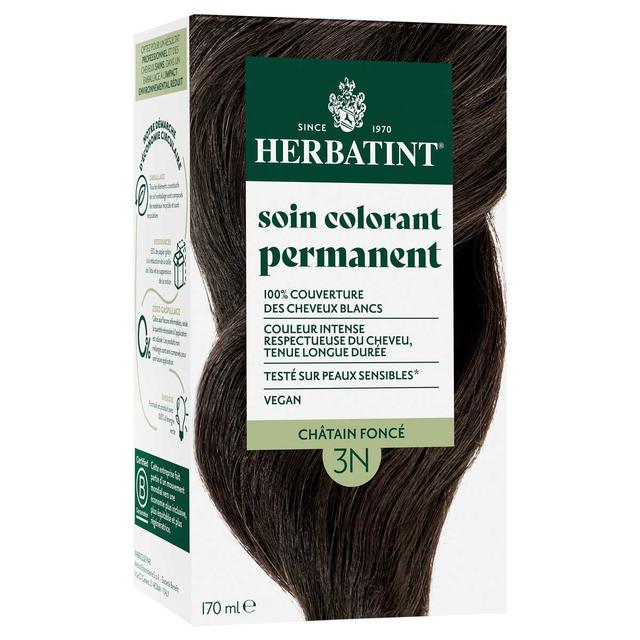 Coloration permanent naturel 3N Châtain foncé 170ml