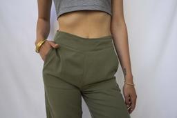 Pantalon wide leg