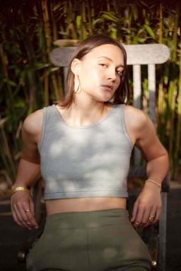 Crop top brassière