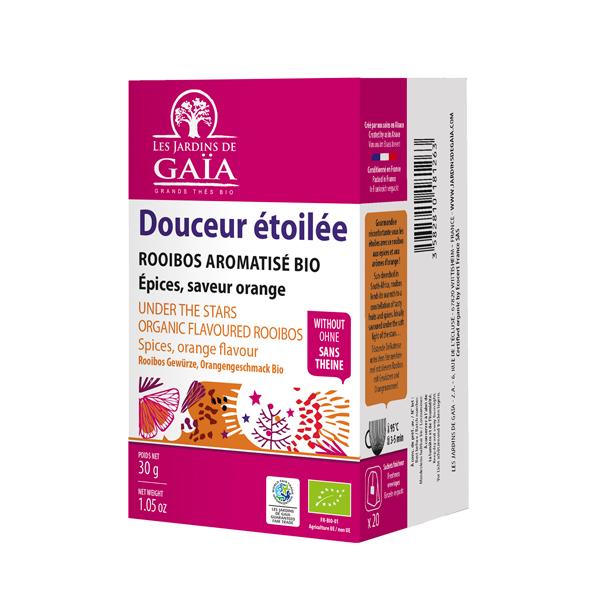 Douceur étoilée - Rooibos aromatisé - Épices, saveur orange - Af