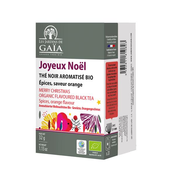 Thé noir Joyeux Noël bio & équitable