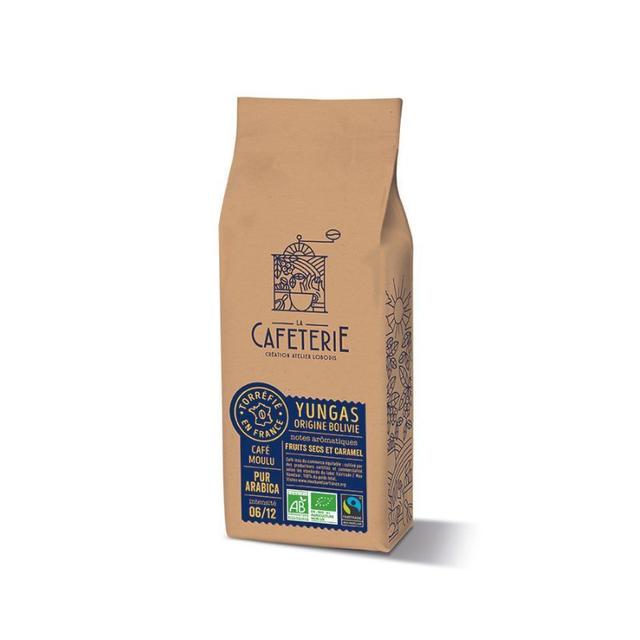 Café moulu - Pur Arabica - Yungas - Bolivie - 250g