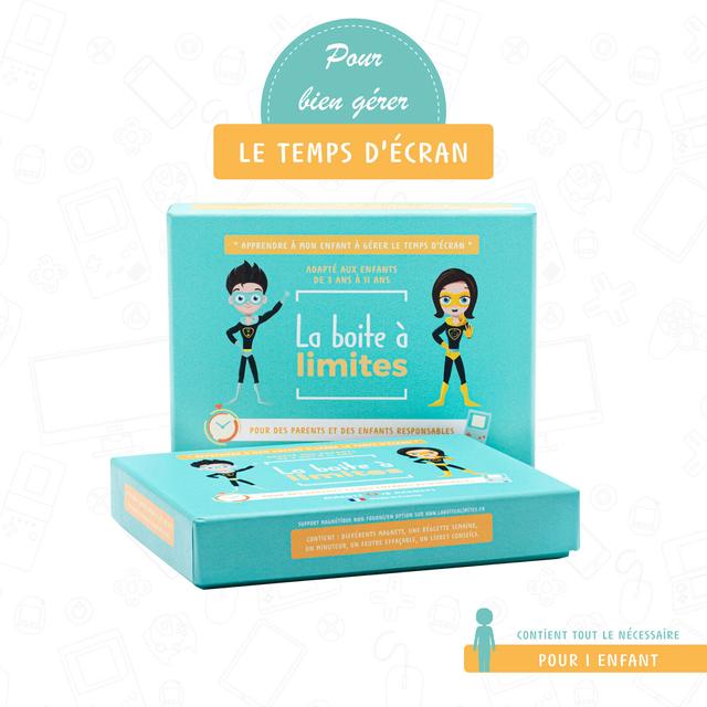 Jeu éducatif "limiter les écrans" pour 1 enfant