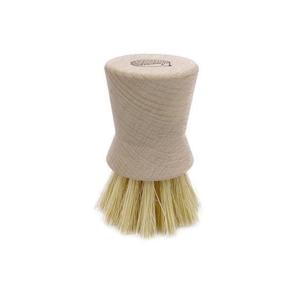 Brosse à casserole en bois de hêtre et fibres tampico