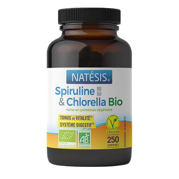 Spiruline & Chlorella 50-50 400 mg 250cp