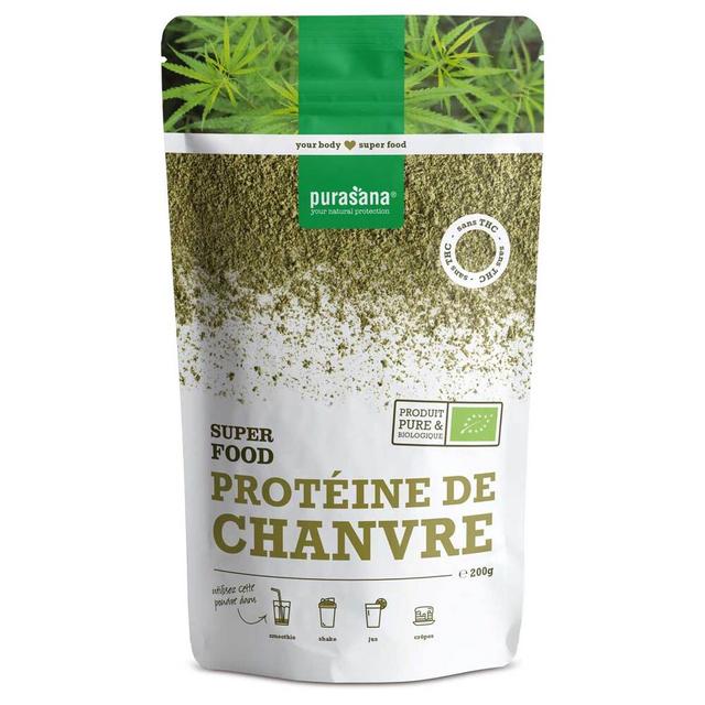 Poudre de protéines de chanvre 200g