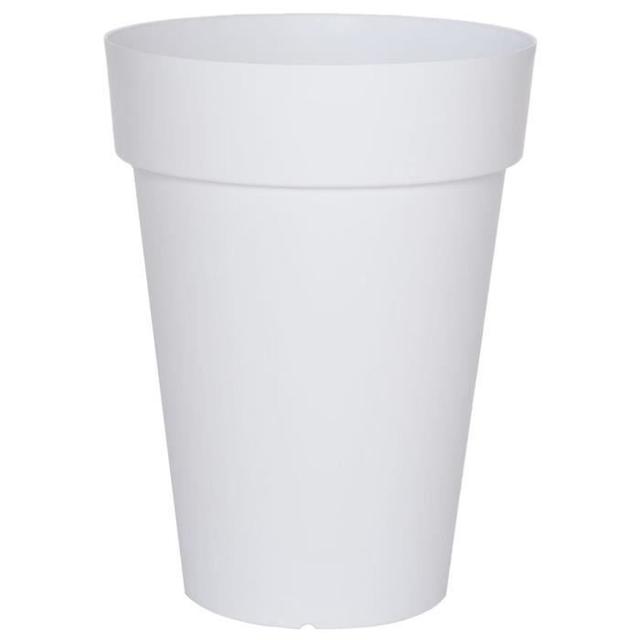 Pot Soleilla haut - 66 cm - Blanc