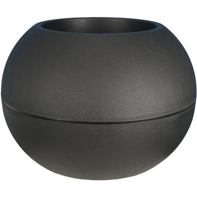 Pot de fleurs Boule - noir