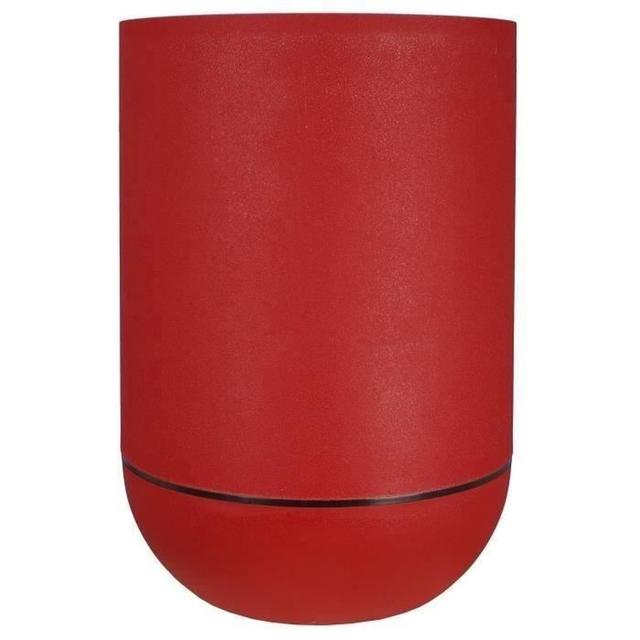 Bac à fleurs - RISS - GRANIT TULIPE - Plastique Ø 50 cm - Rouge