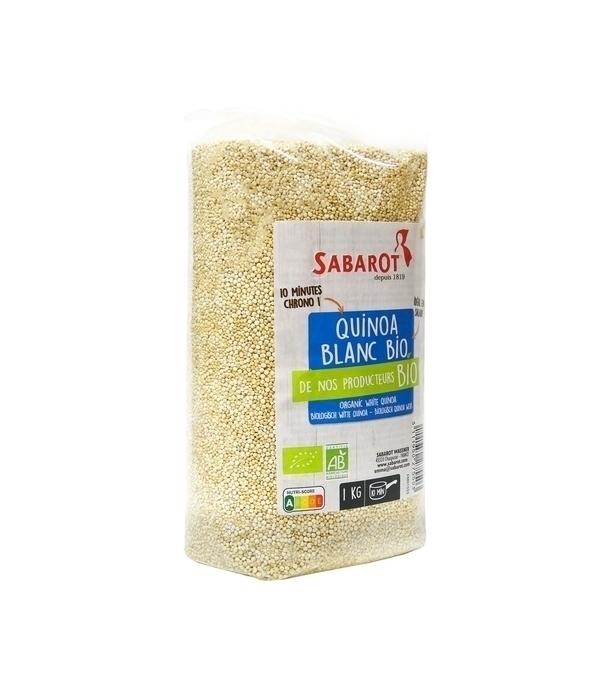 Quinoa blanc bio - sachet 1kg - Sabarot