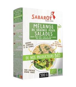 Mélange de graines bio pour salades - étui 500g - Sabarot