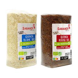 Assortiment de quinoa bio Sabarot