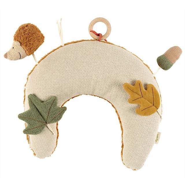 Doudou Activité Coussin anneau de dentition Forêt 37 cm Sigikid