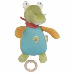 Peluche Musicale Bio Crocodile 21 cm Sigikid Coton Bio