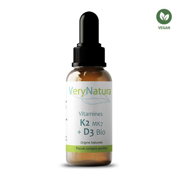 Vitamine K2 MK7 D3 Bio : Os & Immunite