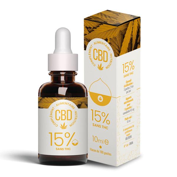 Huile CBD  15% à spectre large