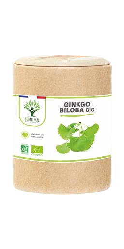 Ginkgo Biloba Bio - Complément alimentaire  - 200 gélules