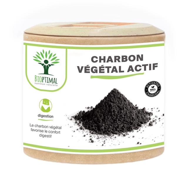 Charbon Actif Ventre Plat Digestion Certifie Ecocert 60 gelules