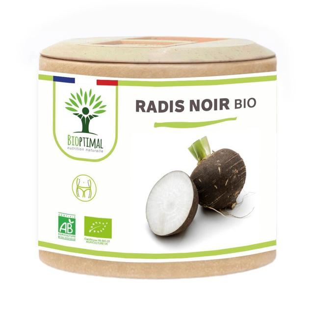 Radis noir Bio - Complément alimentaire - 60 gélules