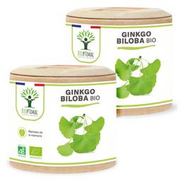 Ginkgo Biloba Bio - Complément alimentaire - 2X60gl