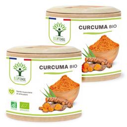 Curcuma bio - Complément alimentaire - 2X60gl