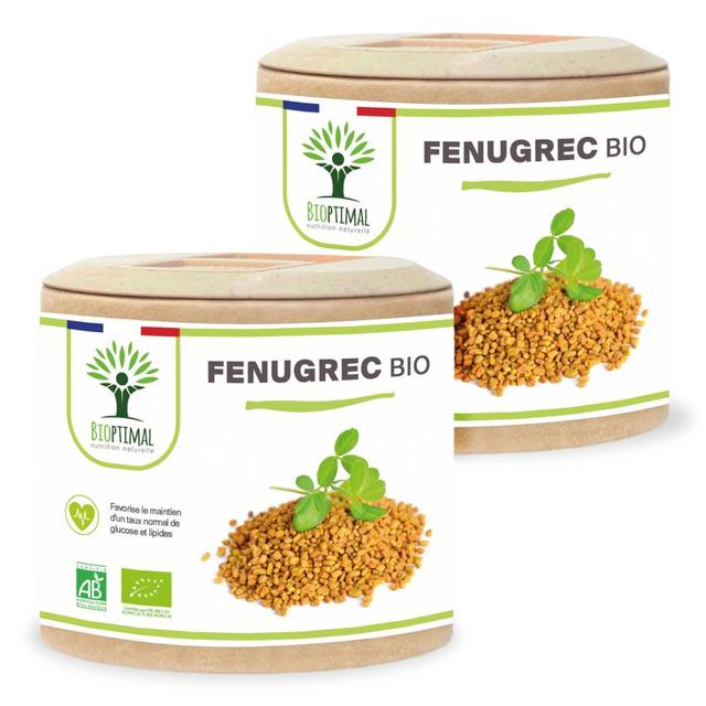 Fenugrec bio - Complément alimentaire - 2X60gl