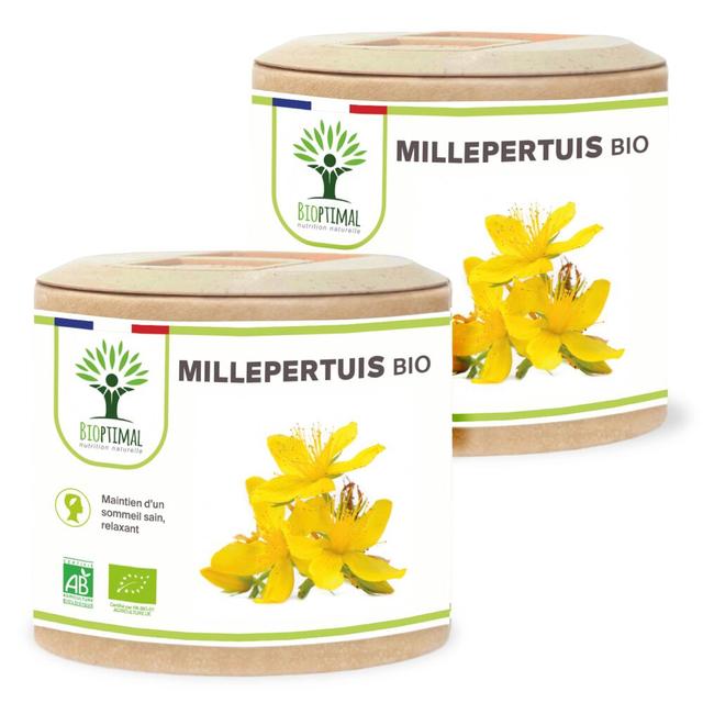 Millepertuis Bio - Complément alimentaire - 2X60gl