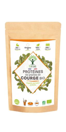 Protéine de Graines de Courge Bio en Poudre - 500G