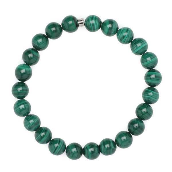 Bracelet 8mm en Malachite